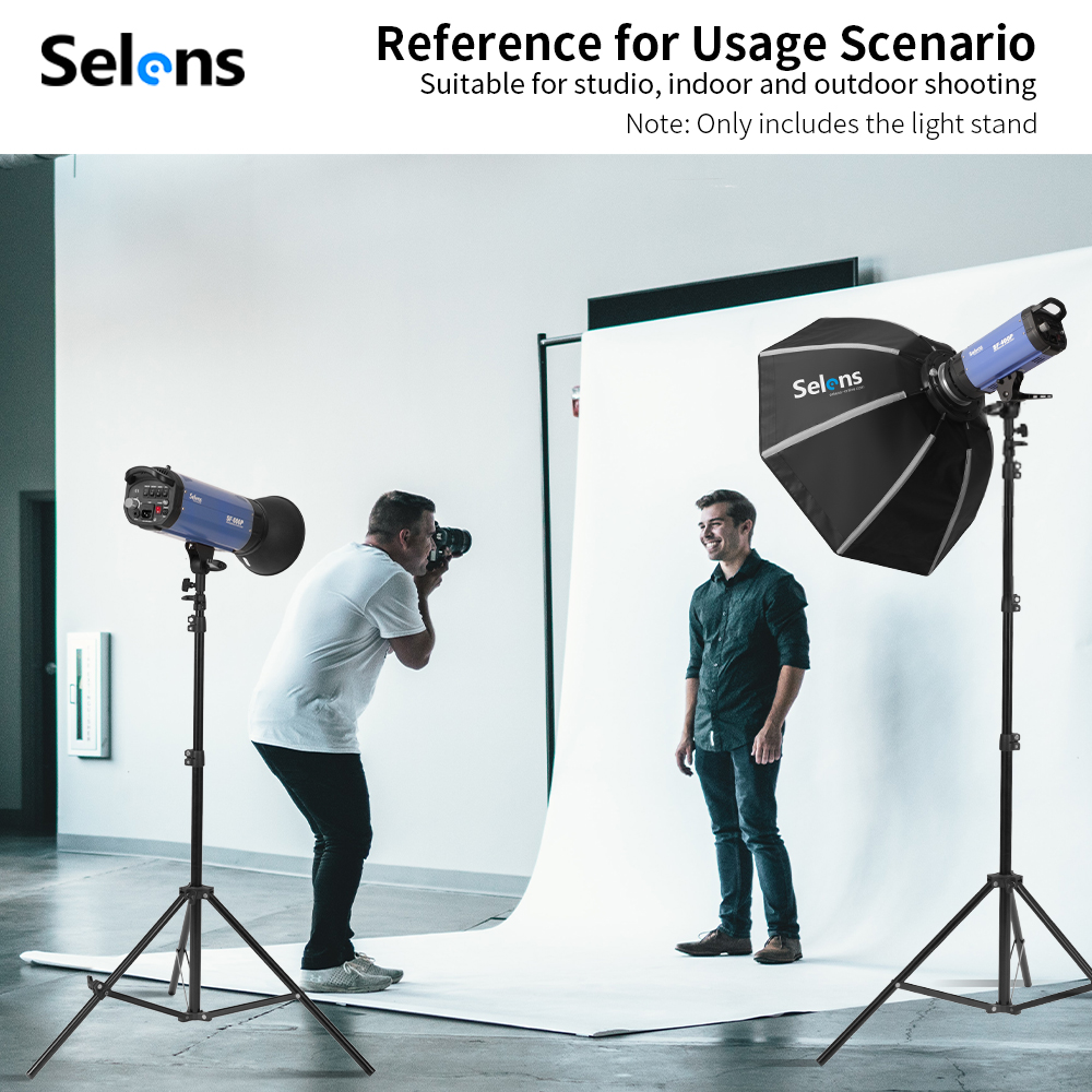 Selens 2.2~3.95m Air-Cushion L - đánh giá và giá Photography Lighting Softbox