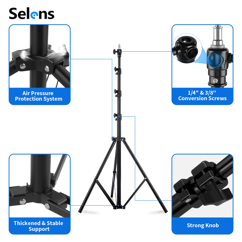 Selens 2.2~3.95m Air-Cushion L - đánh giá và giá Photography Lighting Softbox