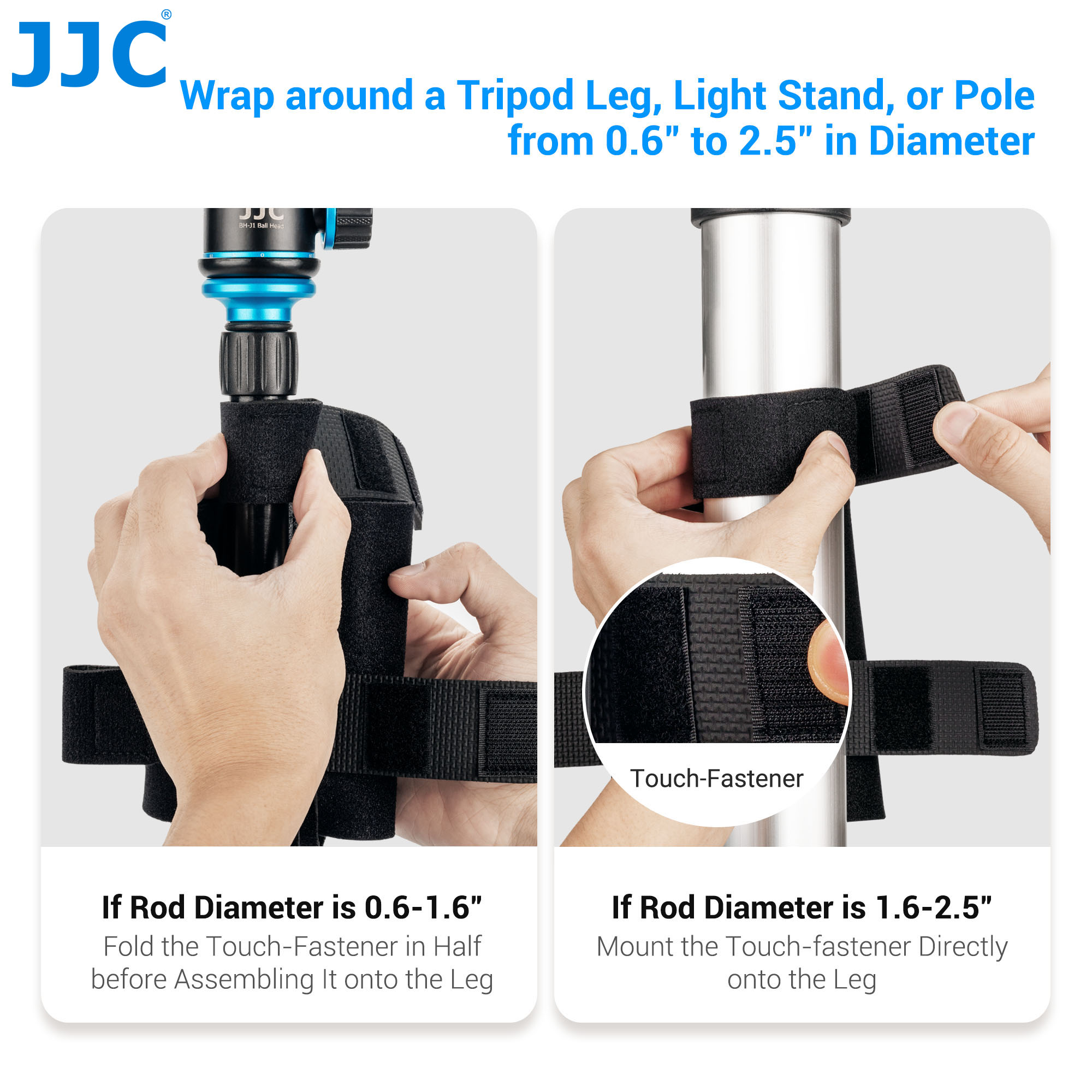 JJC Equipment Mounting Strap C - đánh giá và giá Photography Video Lighting Kit With Adjustable Tripod Stand