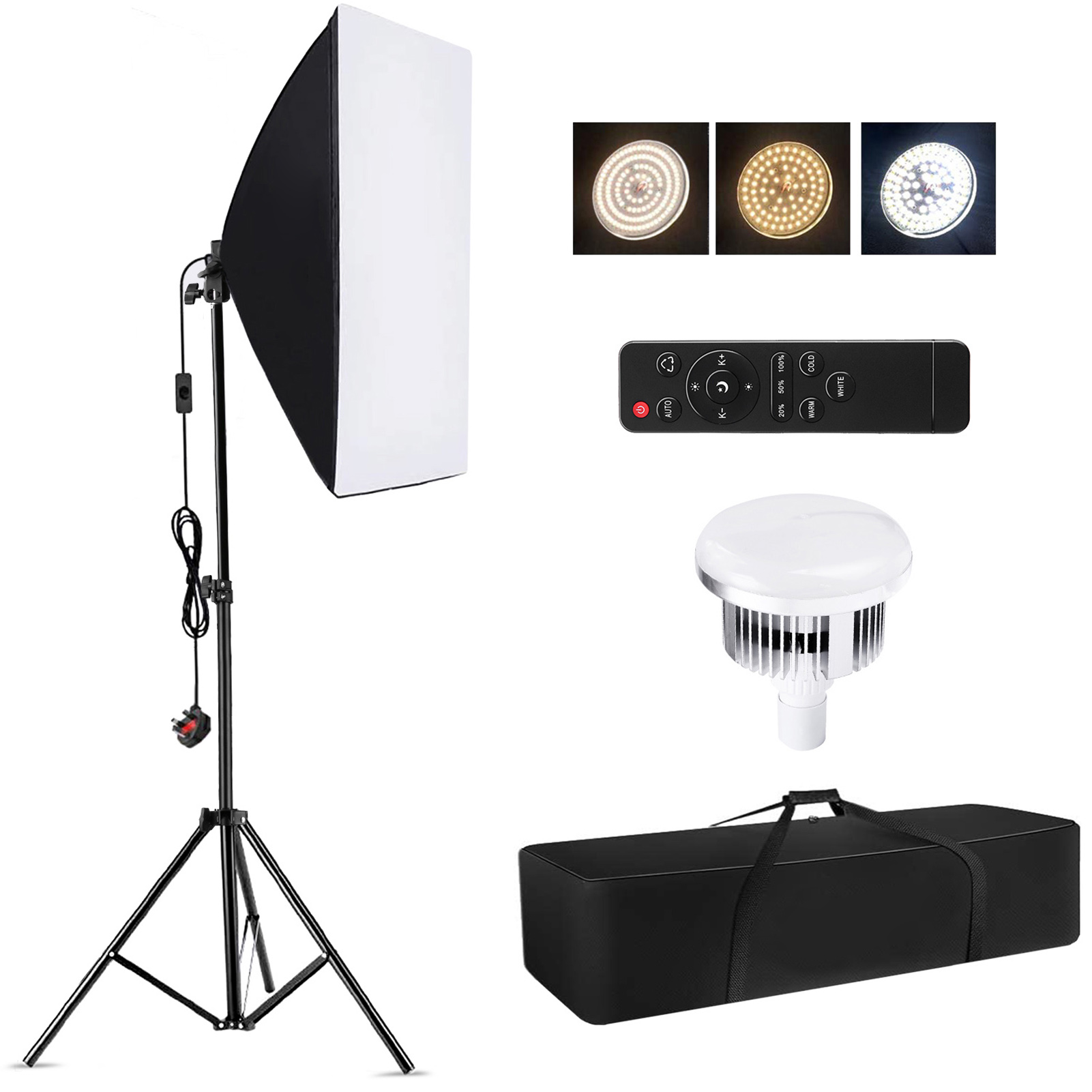 Camnoon Studio Photography Lig - đánh giá và giá Photography Lighting Softbox
