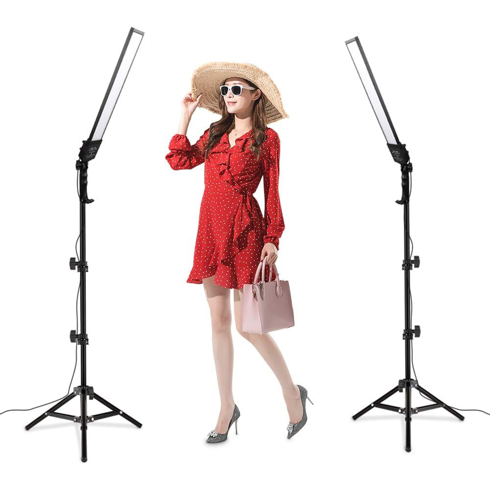 40CM LED Light Photography Stu - đánh giá và giá Photography Video Lighting Kit With Adjustable Tripod Stand