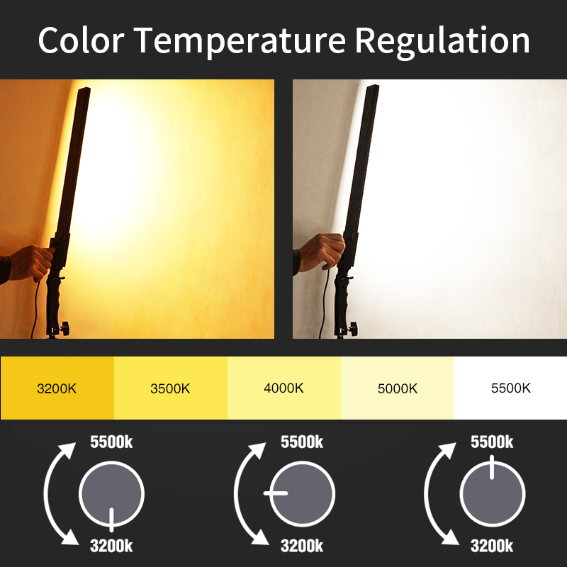 40CM LED Light Photography Stu - đánh giá và giá Photography Video Lighting Kit With Adjustable Tripod Stand