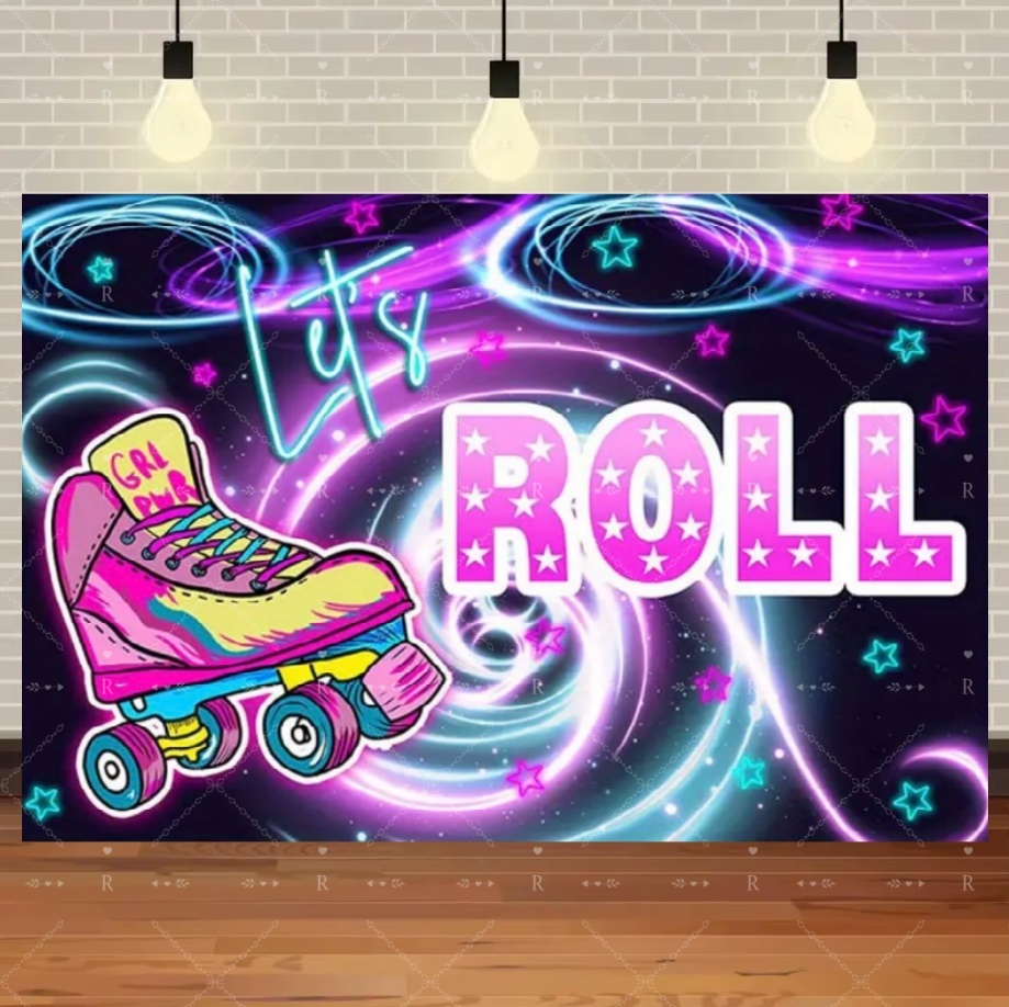 Roller Skating Shoes Theme Bir - đánh giá và giá Photography Lighting Backdrop