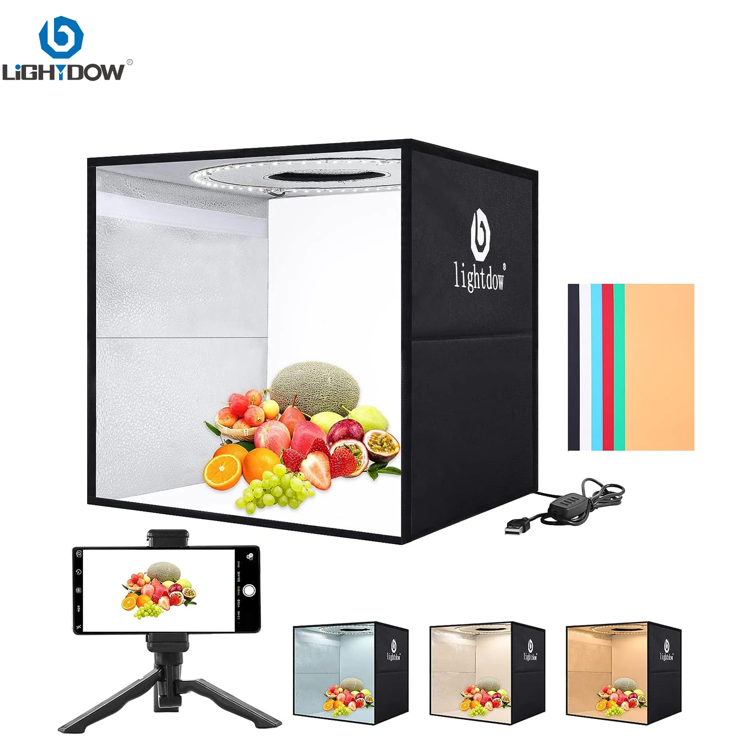 Lightdow Photo Studio Light Bo - đánh giá và giá Photography Lighting And Backdrop