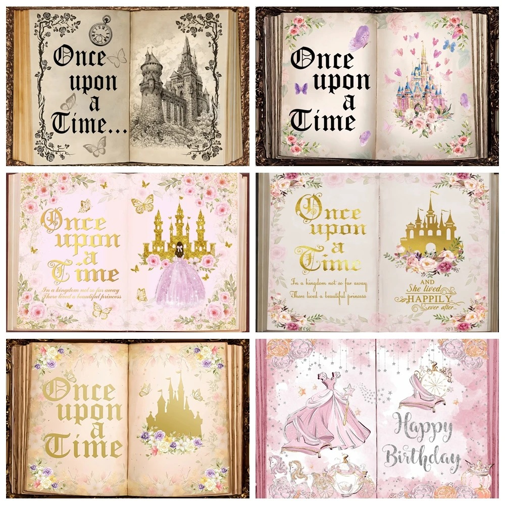 Fairy Tale Book Birthday Weddi - đánh giá và giá Photography Lighting Backdrop