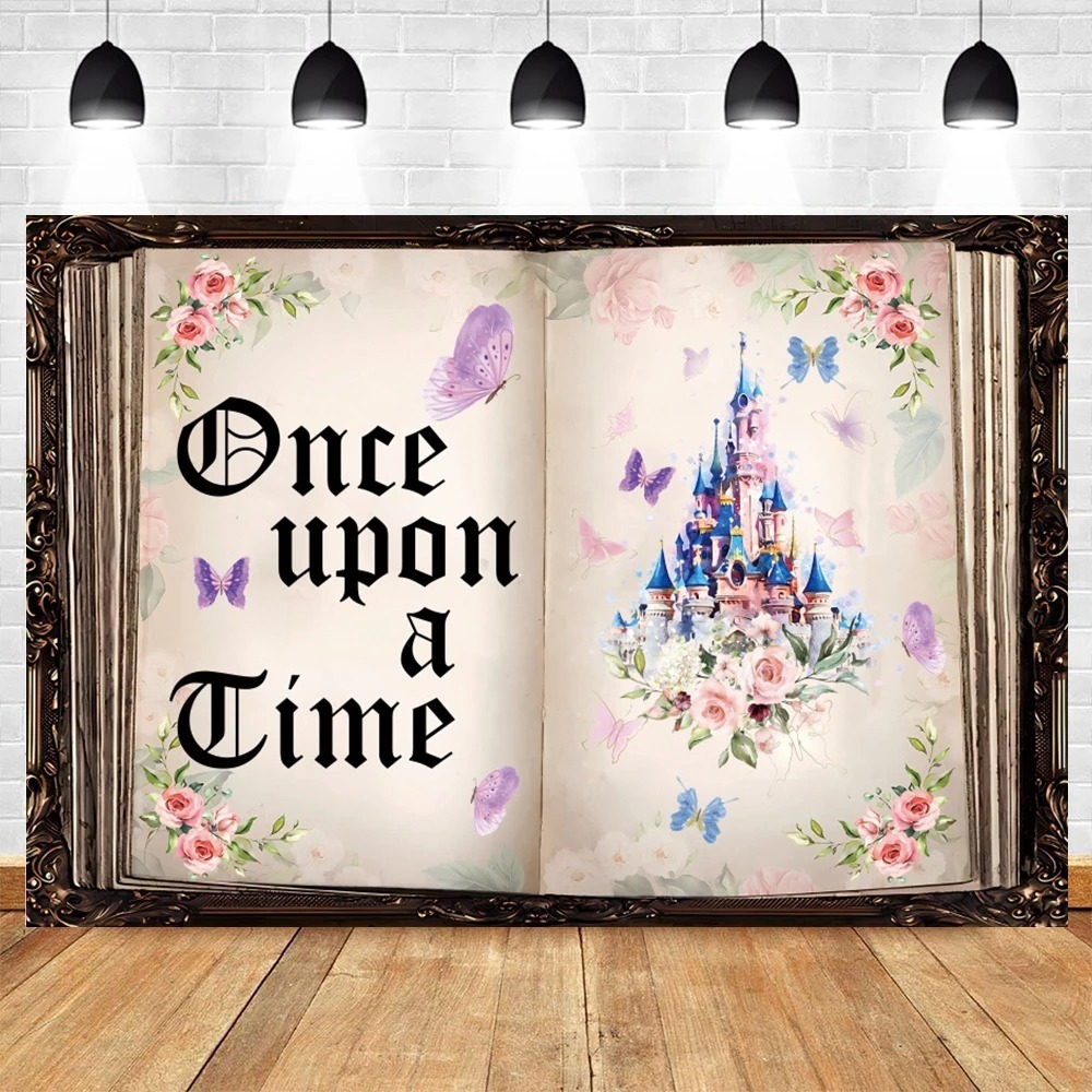Fairy Tale Book Birthday Weddi - đánh giá và giá Photography Lighting Backdrop