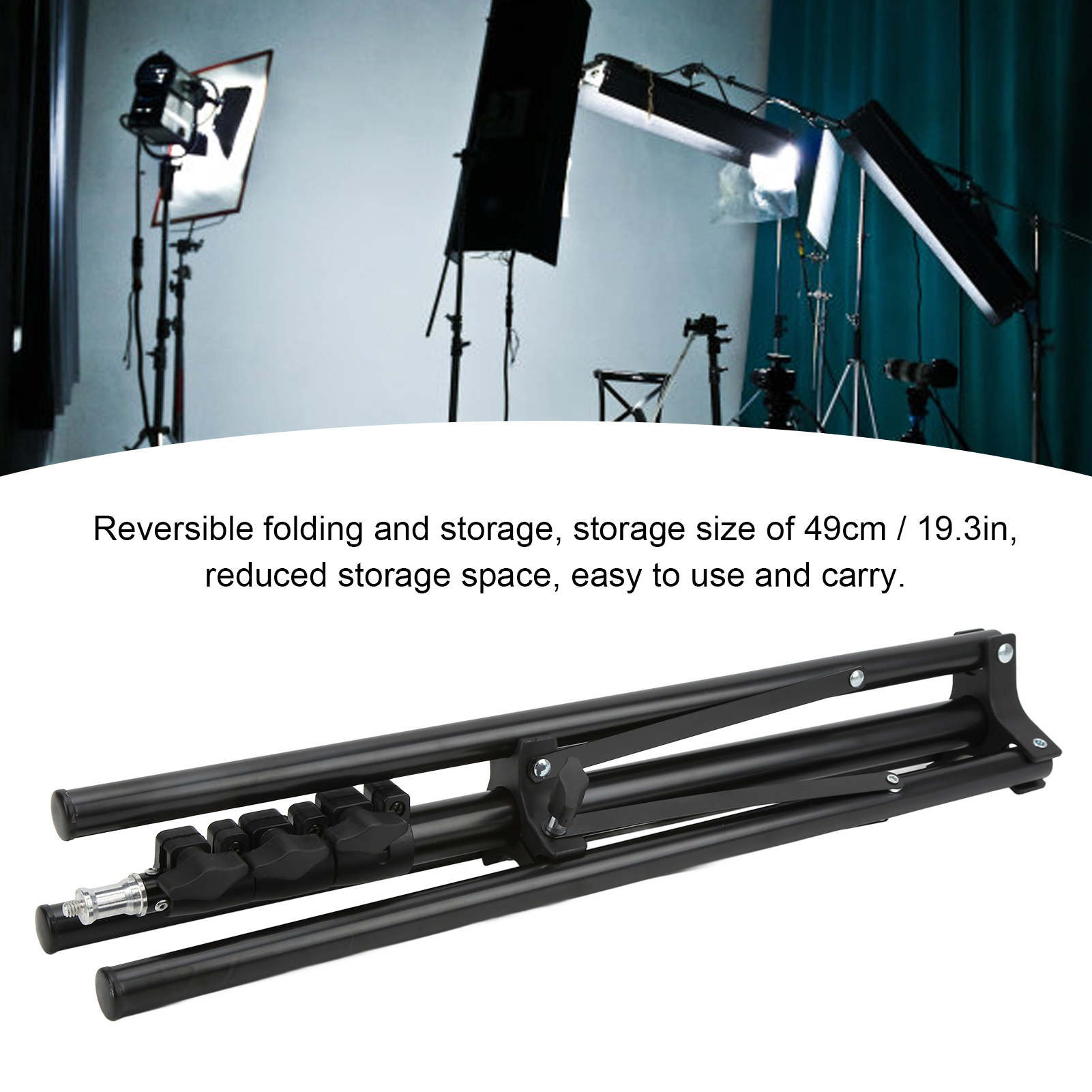 Foldable Tripod With 1/4 Screw - đánh giá và giá Photography Lighting Softbox
