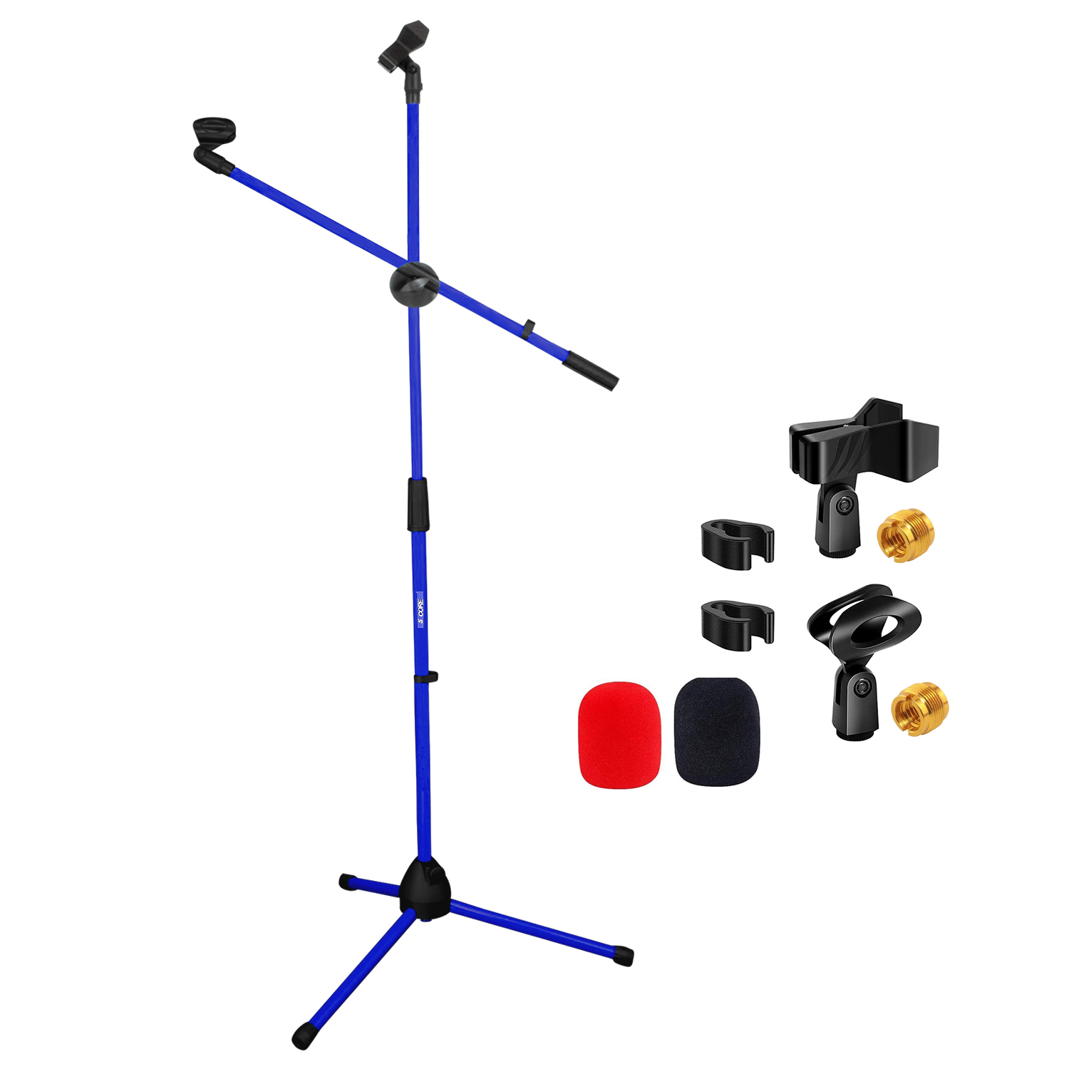 5 Core Mic Stand Floor Height  - đánh giá và giá Boom Arm Stand