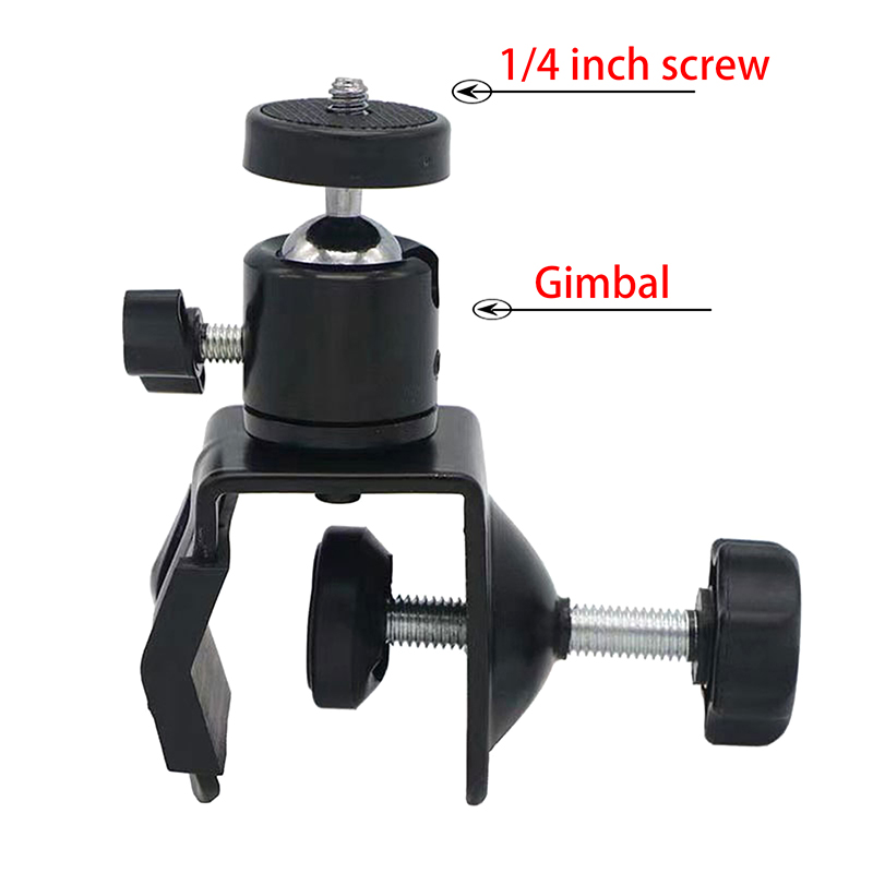 Metal Clamp With 360° Mini Bal - đánh giá và giá Photography Video Lighting Kit With Adjustable Tripod Stand