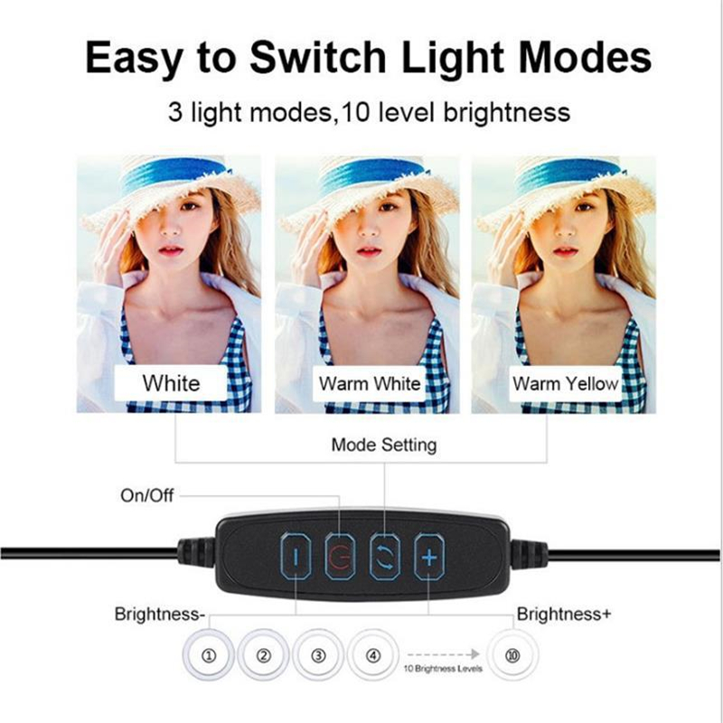 Dimmable Led Ring Light Profis - đánh giá và giá Photography Lighting Mount