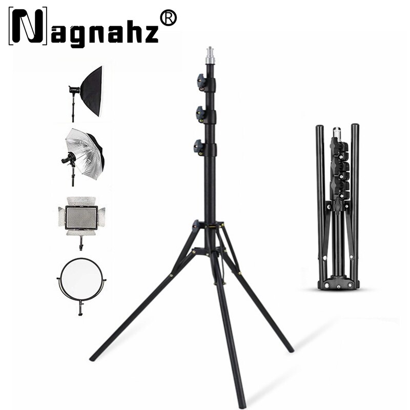 Nagnahz 78 ''chụp ảnh chiếu sá - đánh giá và giá Photography Video Lighting Kit With Adjustable Tripod Stand