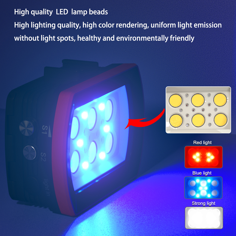 Seafrogs 40Meter Waterproof LE - đánh giá và giá Photography Lighting Brand