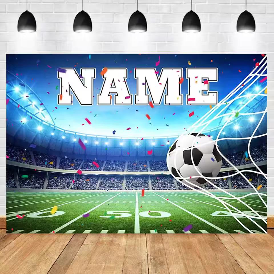 Football Backdrop Customize Na - đánh giá và giá Photography Lighting Backdrop