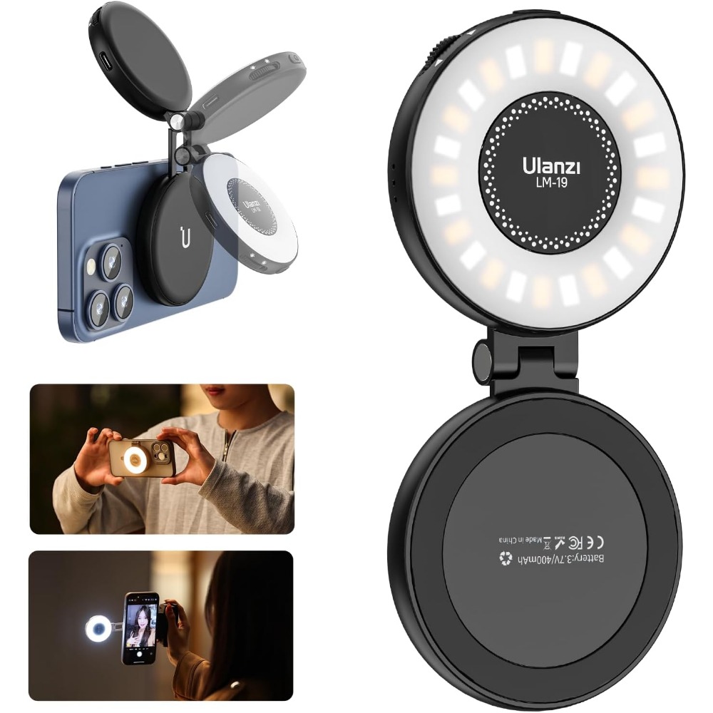 Magnetic LED Selfie Light, Pho - đánh giá và giá Photography Lighting Brand