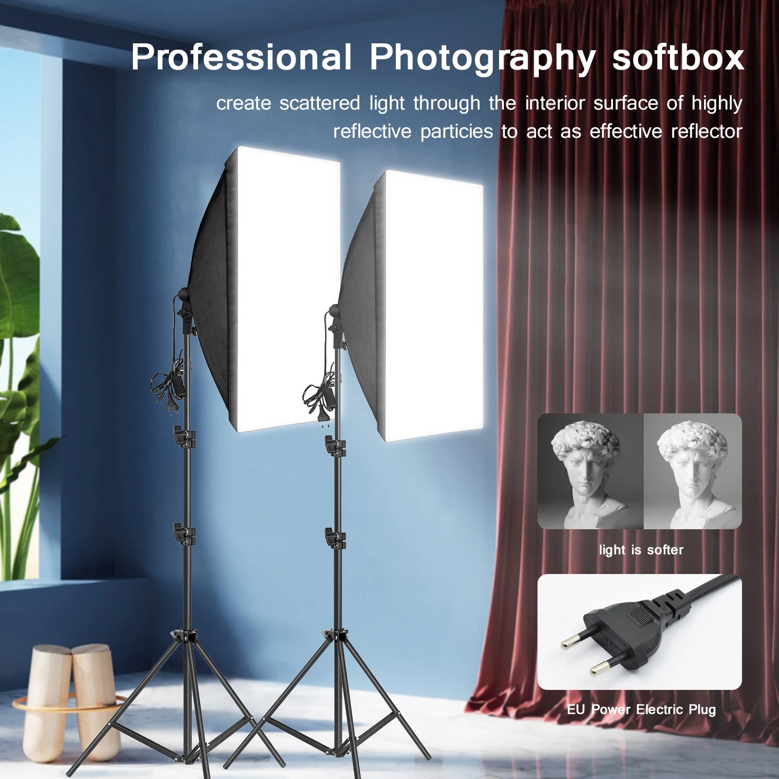 Professional Photography Softb - đánh giá và giá Photography Lighting Softbox