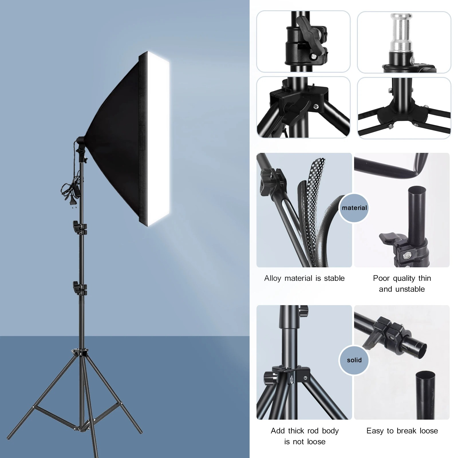 Professional Photography Softb - đánh giá và giá Photography Lighting Softbox