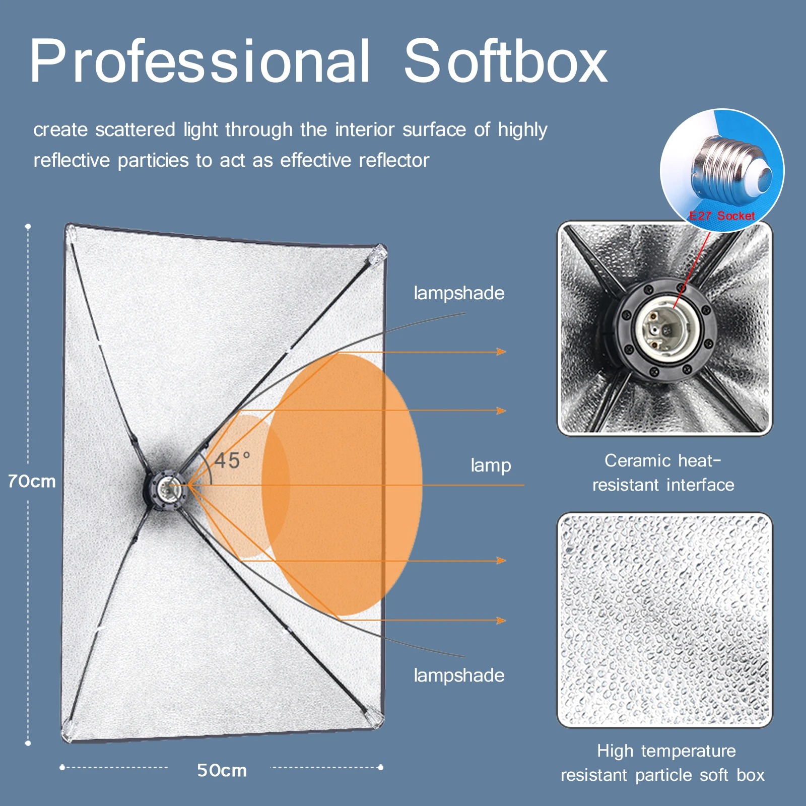 Professional Photography Softb - đánh giá và giá Photography Lighting Softbox