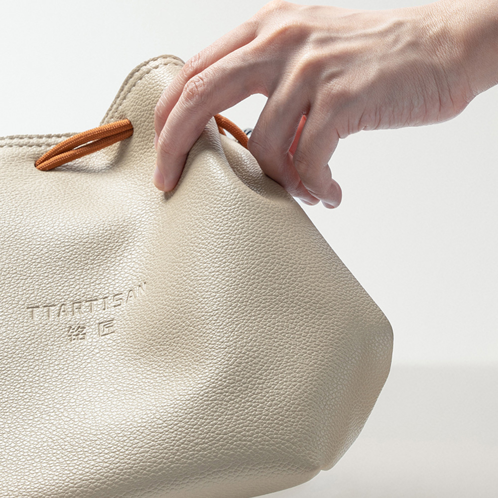 TTARTISAN Beige Drawstring Bag - đánh giá và giá Photography Lighting Weight Bags