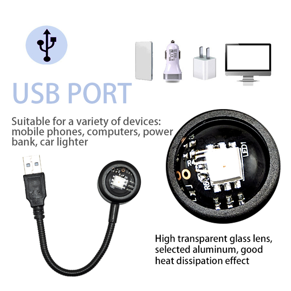 Mini LED Sunset Lamp USB Proje - đánh giá và giá Photography Lighting Diy