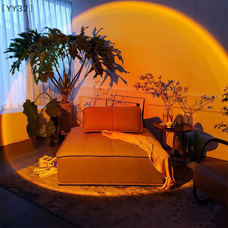 〔YY32〕LED Sunset Lamp Nightlig - đánh giá và giá Photography Lighting Mood