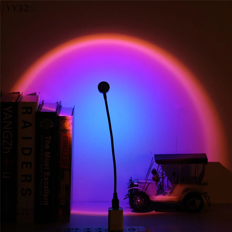 〔YY32〕LED Sunset Lamp Nightlig - đánh giá và giá Photography Lighting Mood