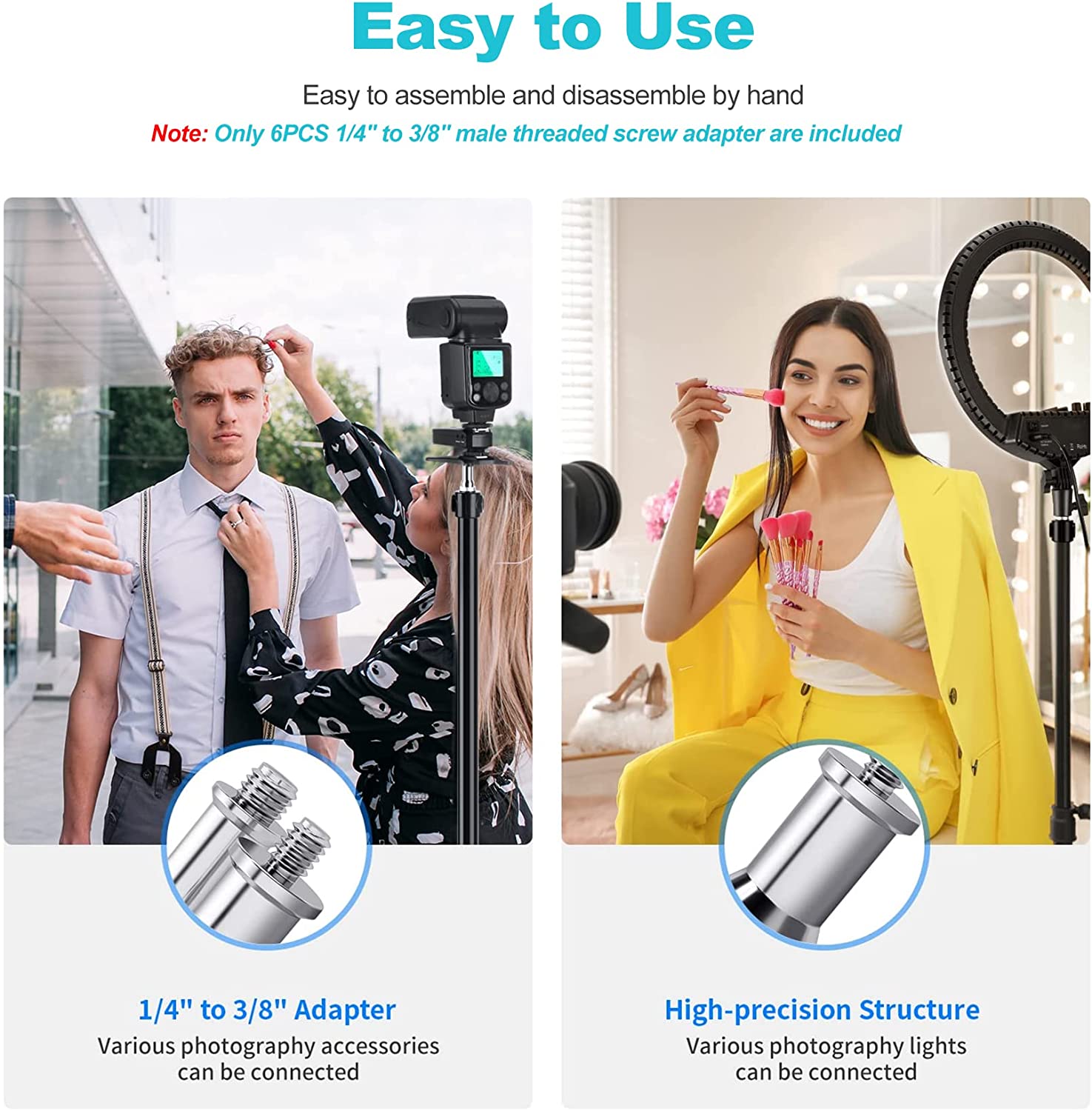 Selens Standard 3/8 to 1/4 Ada - đánh giá và giá Photography Lighting Tool