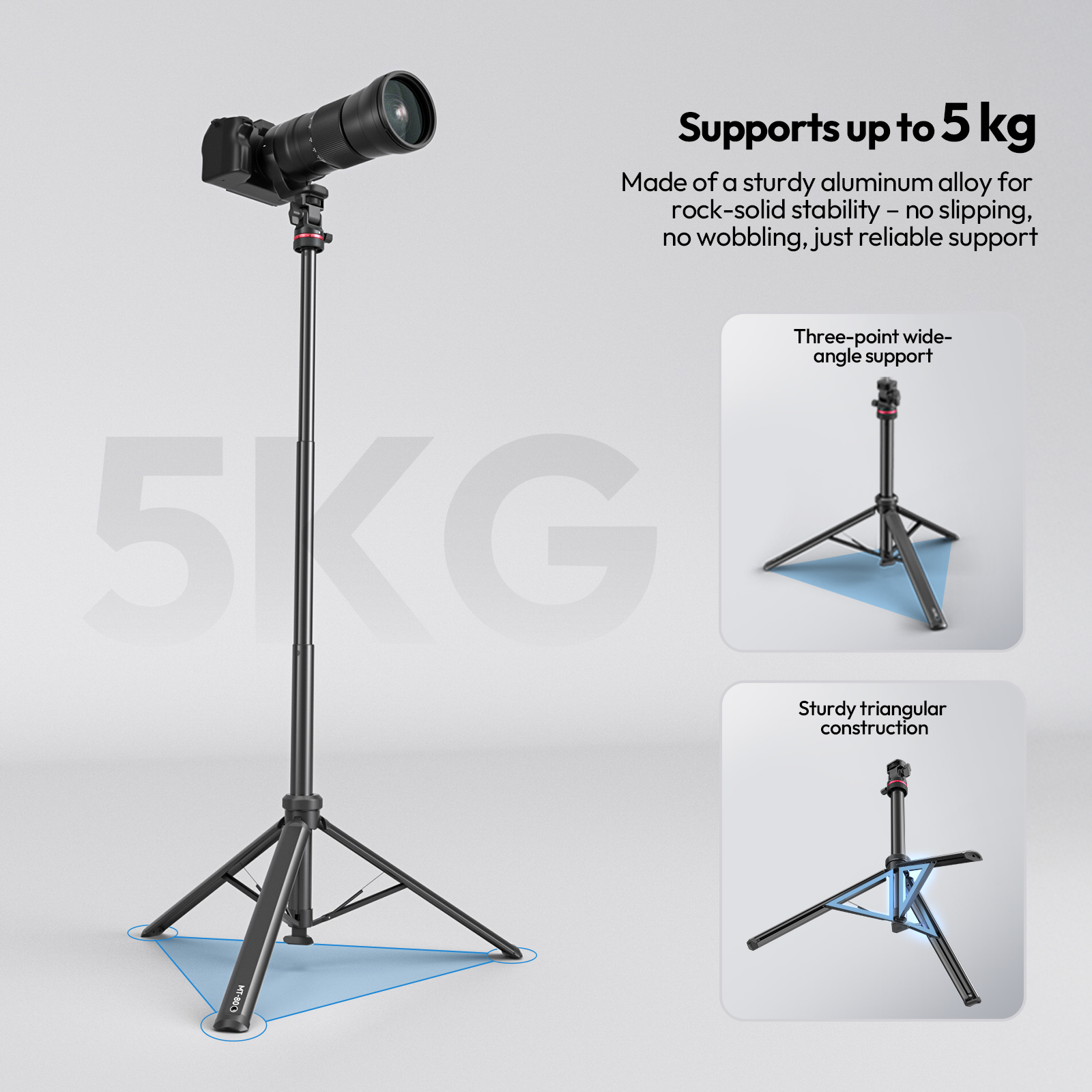 Ulanzi MT-80 Mobile Lamp Tripo - đánh giá và giá Photography Video Lighting Kit With Adjustable Tripod Stand