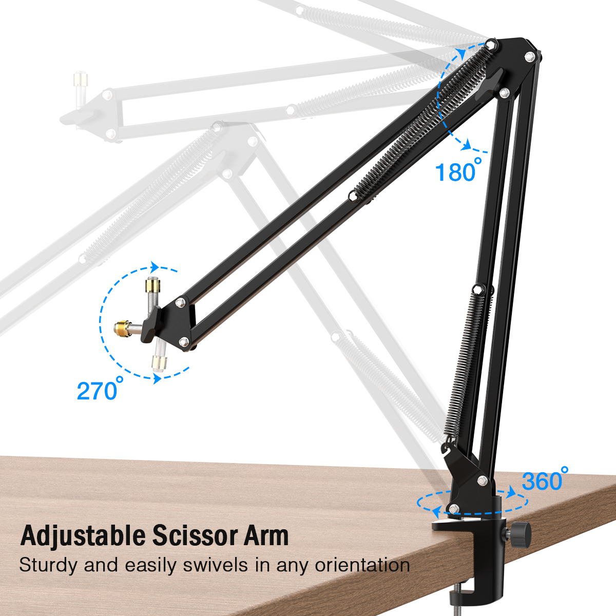 FIFINE Microphone Arm Boom,Adj - đánh giá và giá Boom Arm Stand