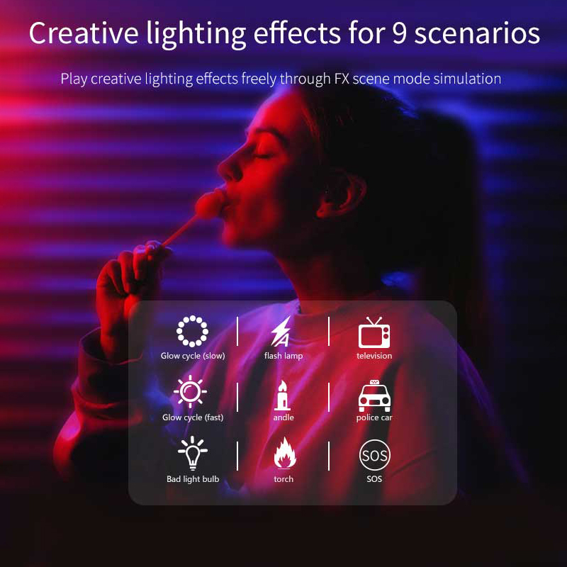 RGB Fill Light Portable LED Ph - đánh giá và giá Photography Lighting Tool