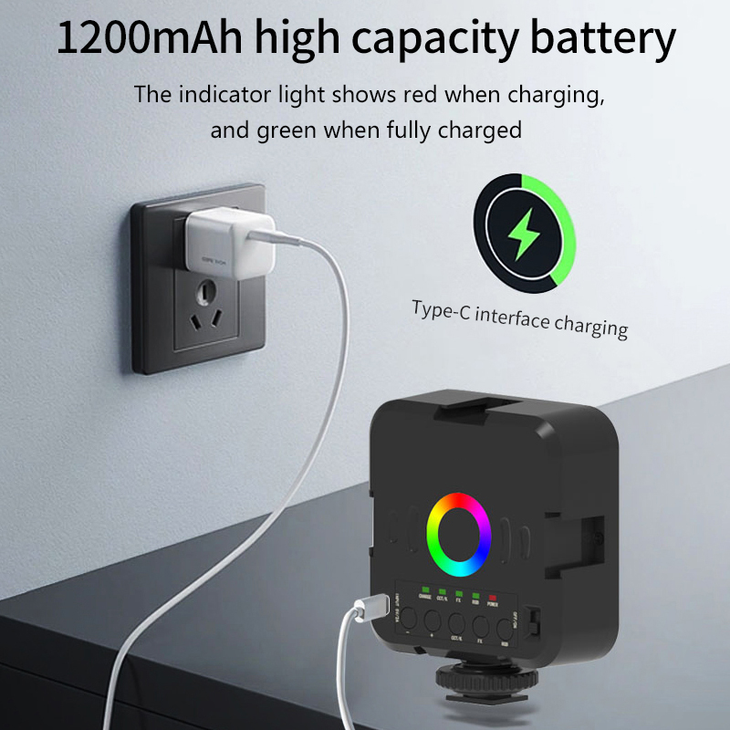 RGB Fill Light Portable LED Ph - đánh giá và giá Photography Lighting Tool