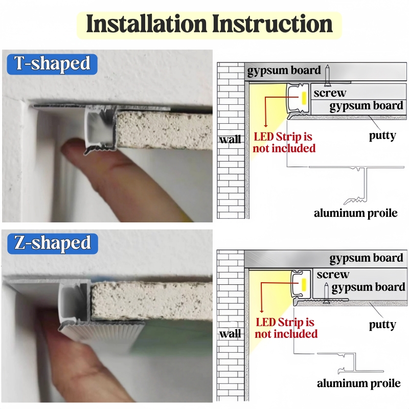 T/Z-Shaped Hidden Ceiling Gap  - đánh giá và giá Diffusion Material Roll