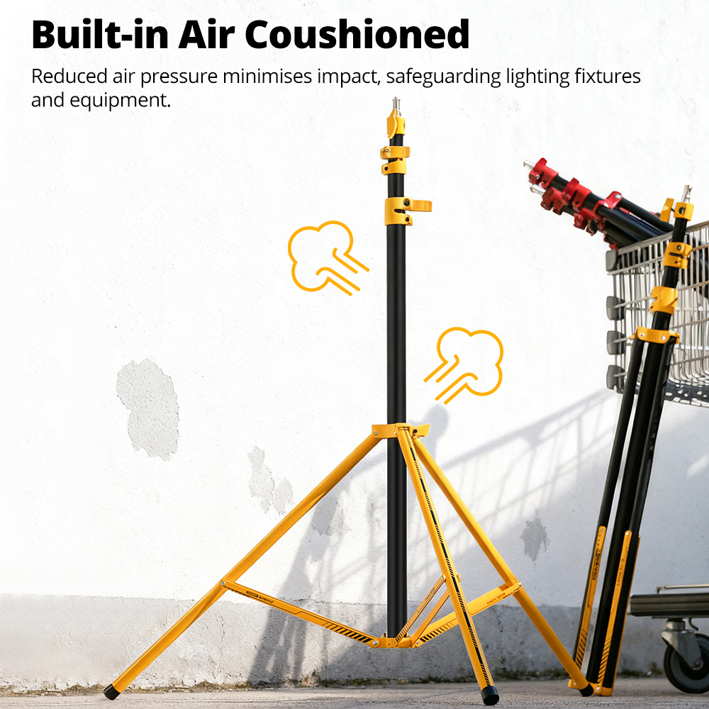 AMBITFUL GM280Y 280cm Professi - đánh giá và giá Photography Video Lighting Kit With Adjustable Tripod Stand