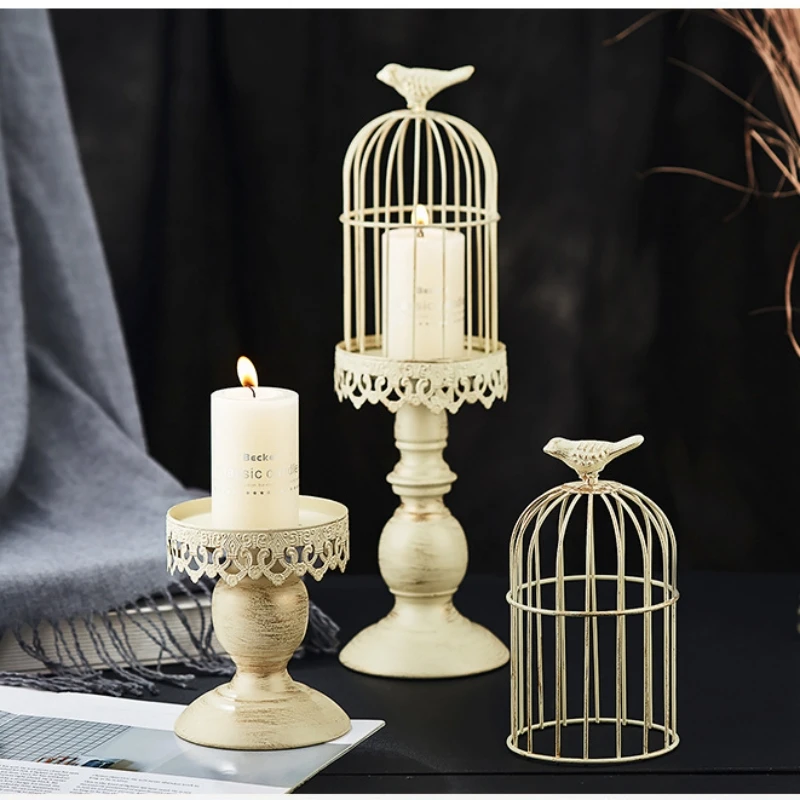 Vintage Birdcage Candle Holder - đánh giá và giá Vintage Photography Lighting