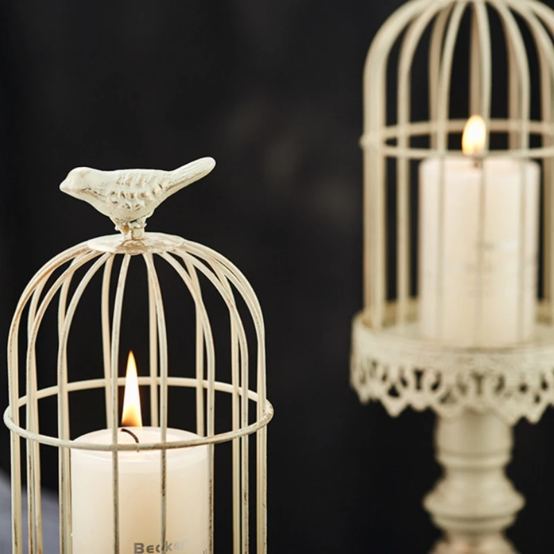 Vintage Birdcage Candle Holder - đánh giá và giá Vintage Photography Lighting