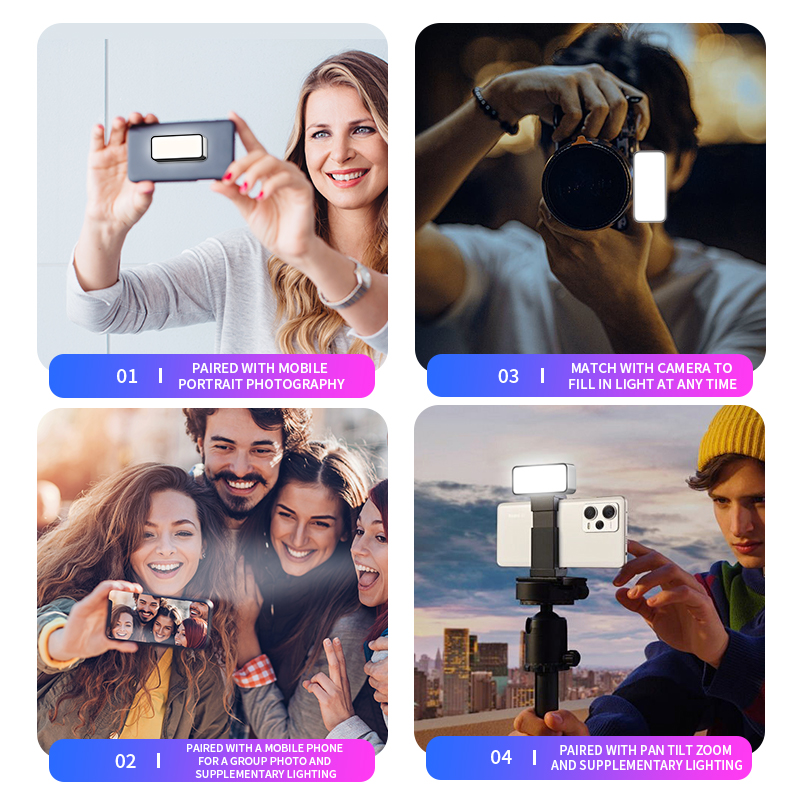 Magnetic Portable Mini Selfie  - đánh giá và giá Photography Lighting Flash