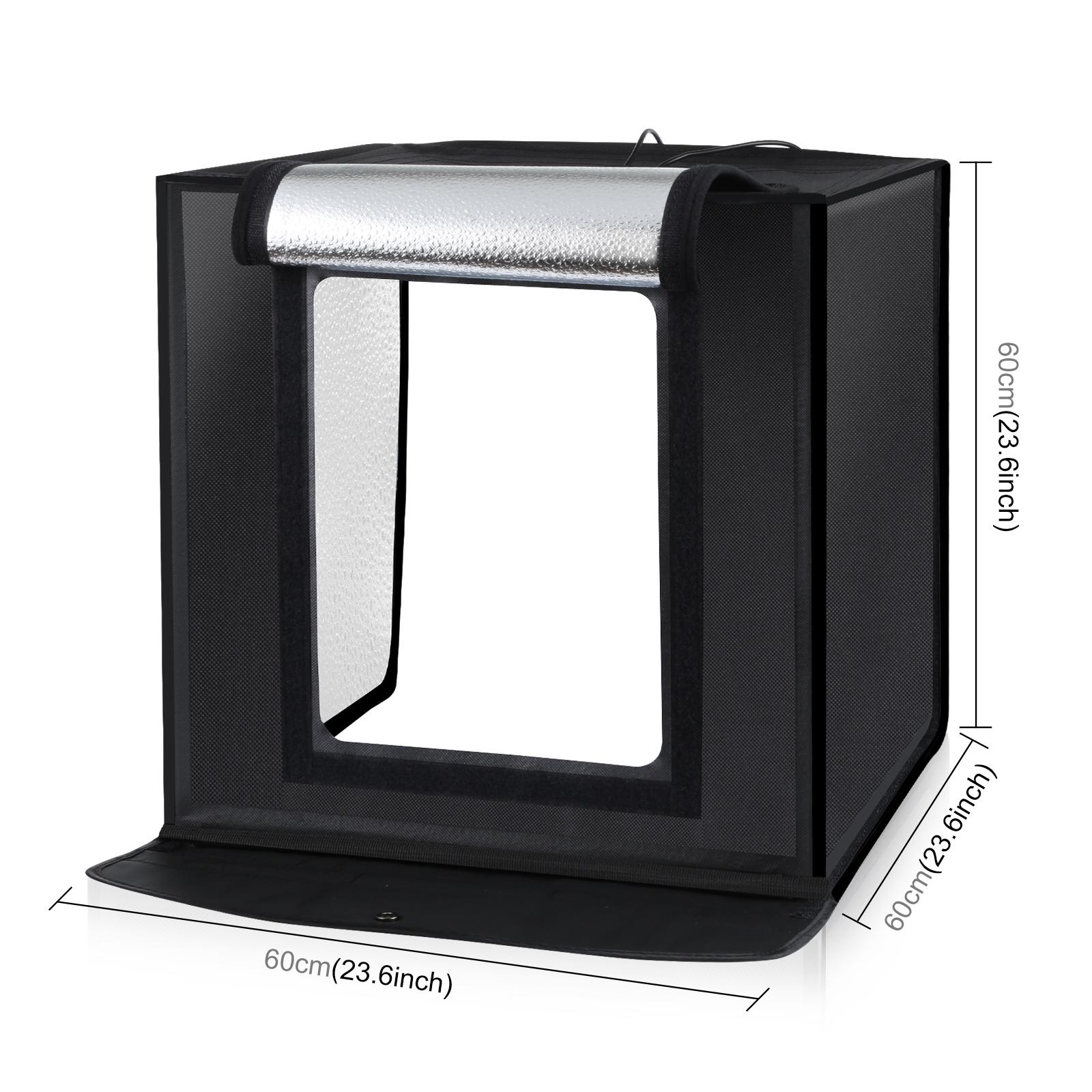 PULUZ 60cm Photo Studio Light  - đánh giá và giá Photography Lighting Backdrop