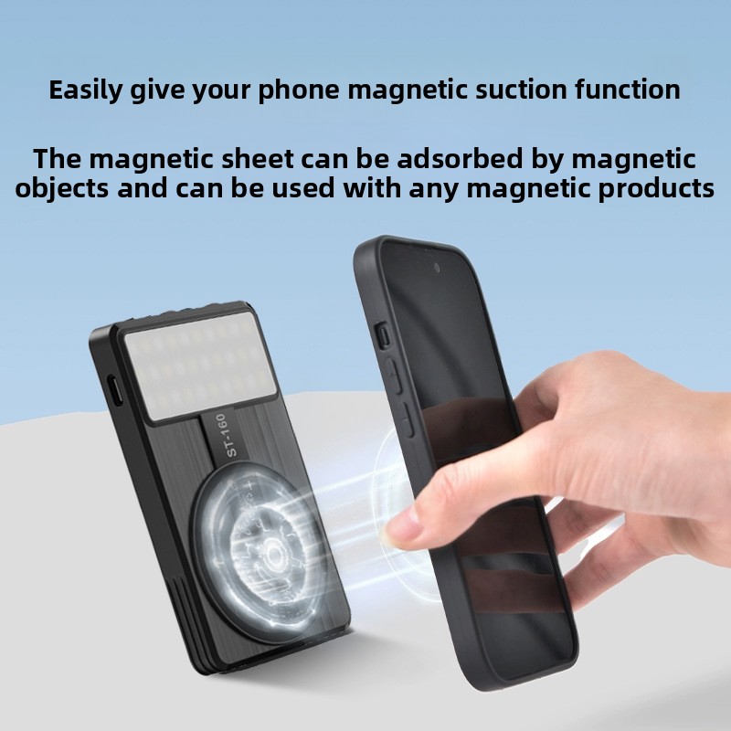 Double-sided Magnetic Filling  - đánh giá và giá Photography Mobile Lighting