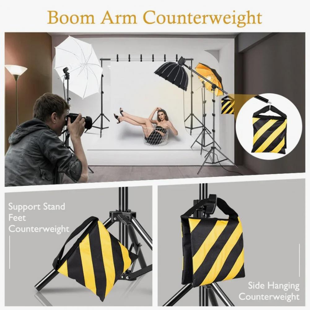 Striped Photography Sandbag He - đánh giá và giá Photography Lighting Weight Bags