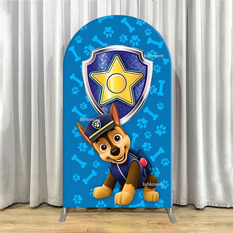 Paw Patrol Arch Backdrop Cover - đánh giá và giá Photography Lighting Backdrop