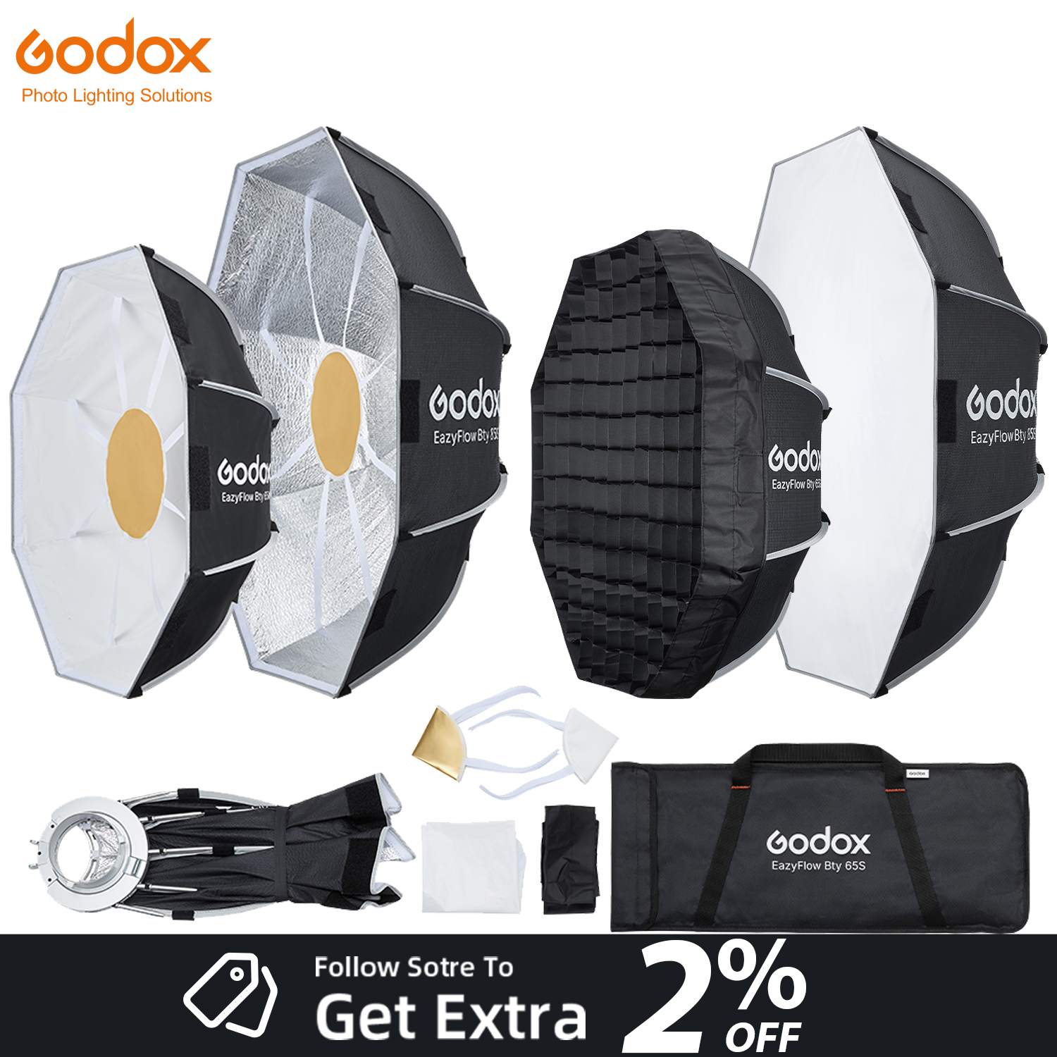 New Godox EazyFlow Beauty Dish - đánh giá và giá Photography Lighting Flash