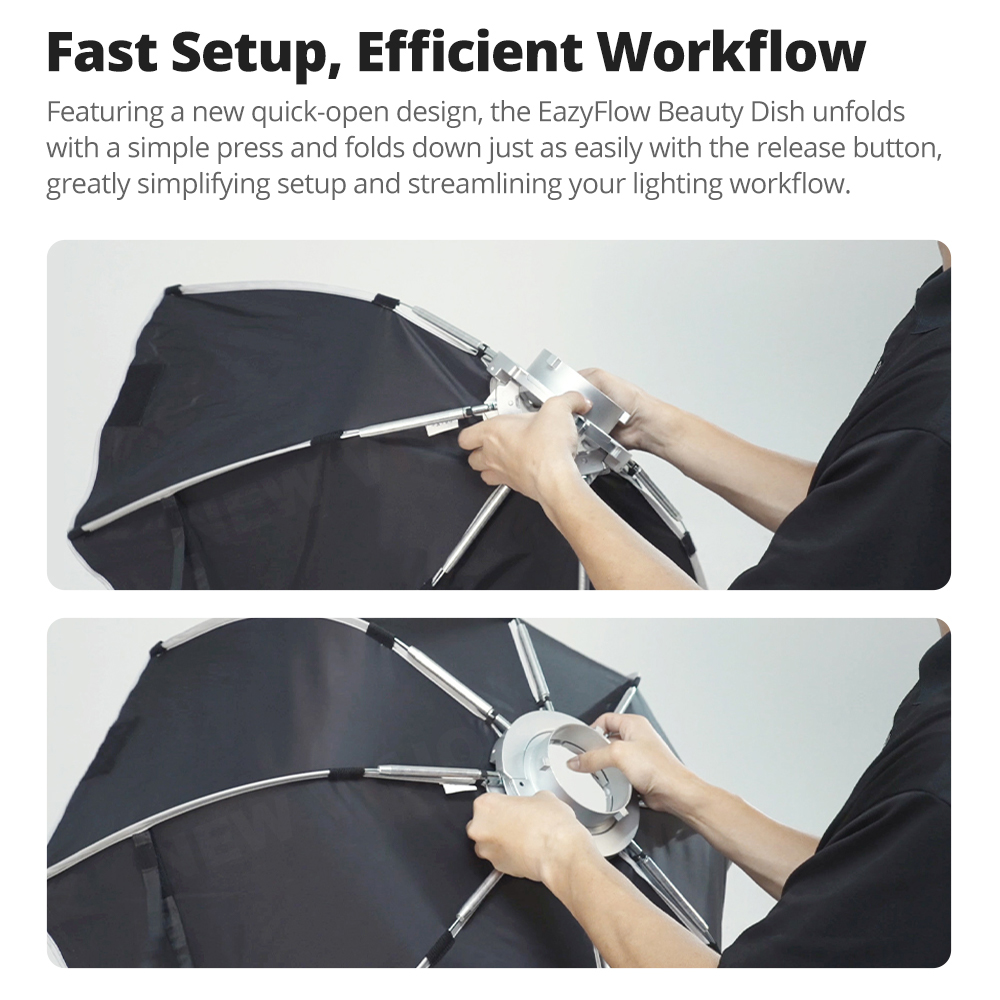 New Godox EazyFlow Beauty Dish - đánh giá và giá Photography Lighting Flash