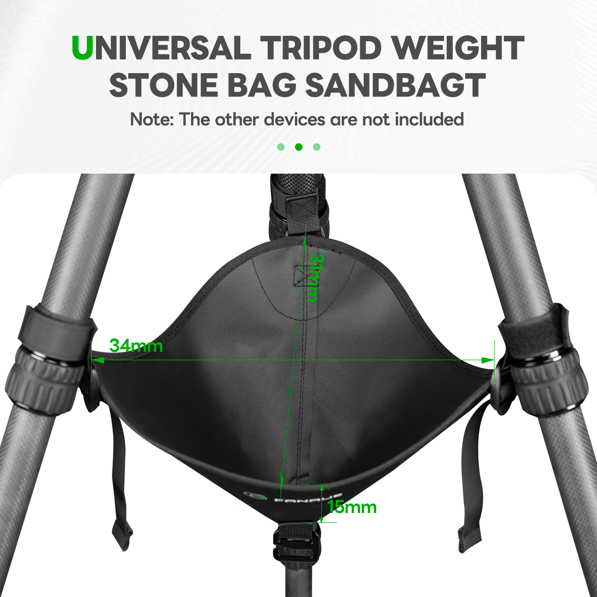 FANAUE Tripod Stone Bag Studio - đánh giá và giá Photography Lighting Weight Bags