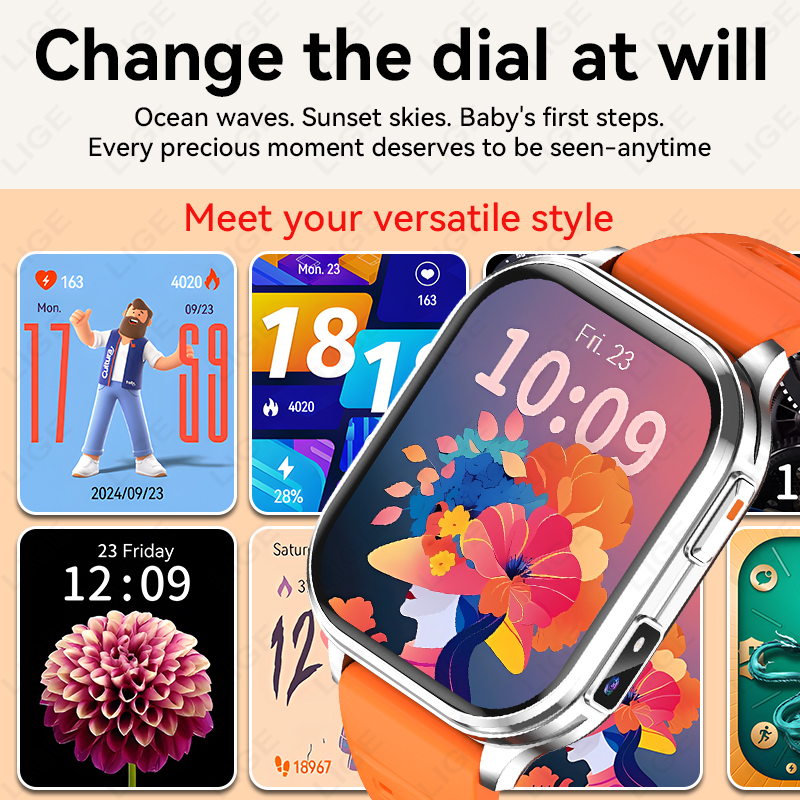 LIGE 2026 Camera Smart Watch M - đánh giá và giá Photography Lighting Gels