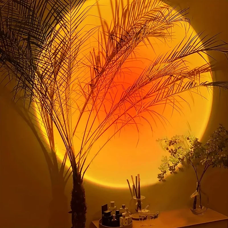 Mini USB ED Sunset Lamp Nightl - đánh giá và giá Photography Lighting Mood