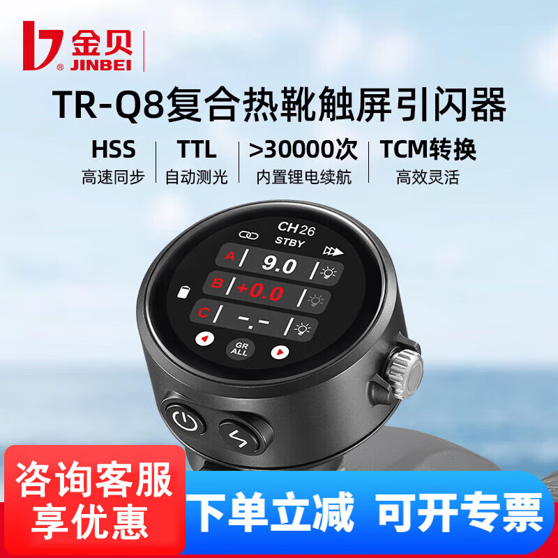 TR-Q8 composite hot shoe touch - đánh giá và giá Photography Lighting And Composition