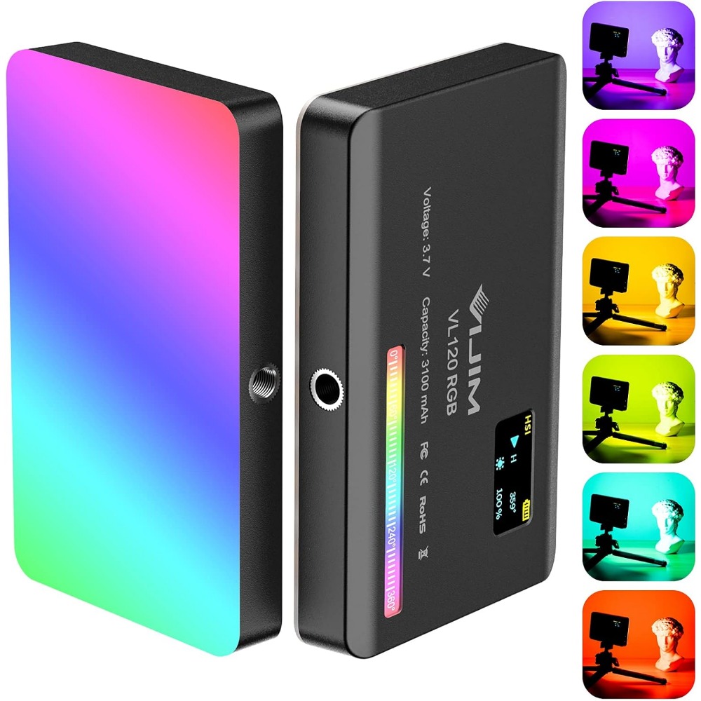 RGB LED Camera Light Panel: 0- - đánh giá và giá Photography Lighting Brand
