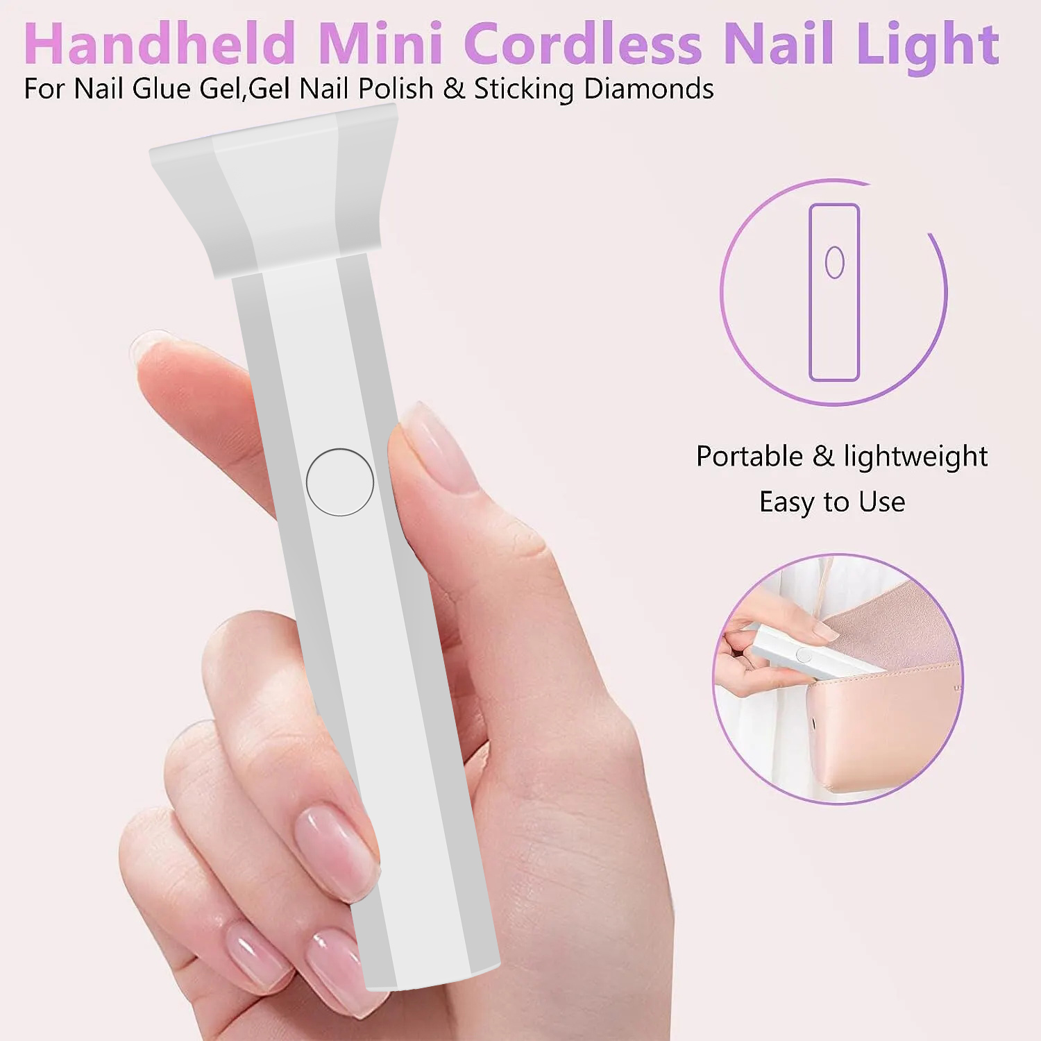 Portable Nail Dryer Lamp UV LE - đánh giá và giá Photography Lighting Gels