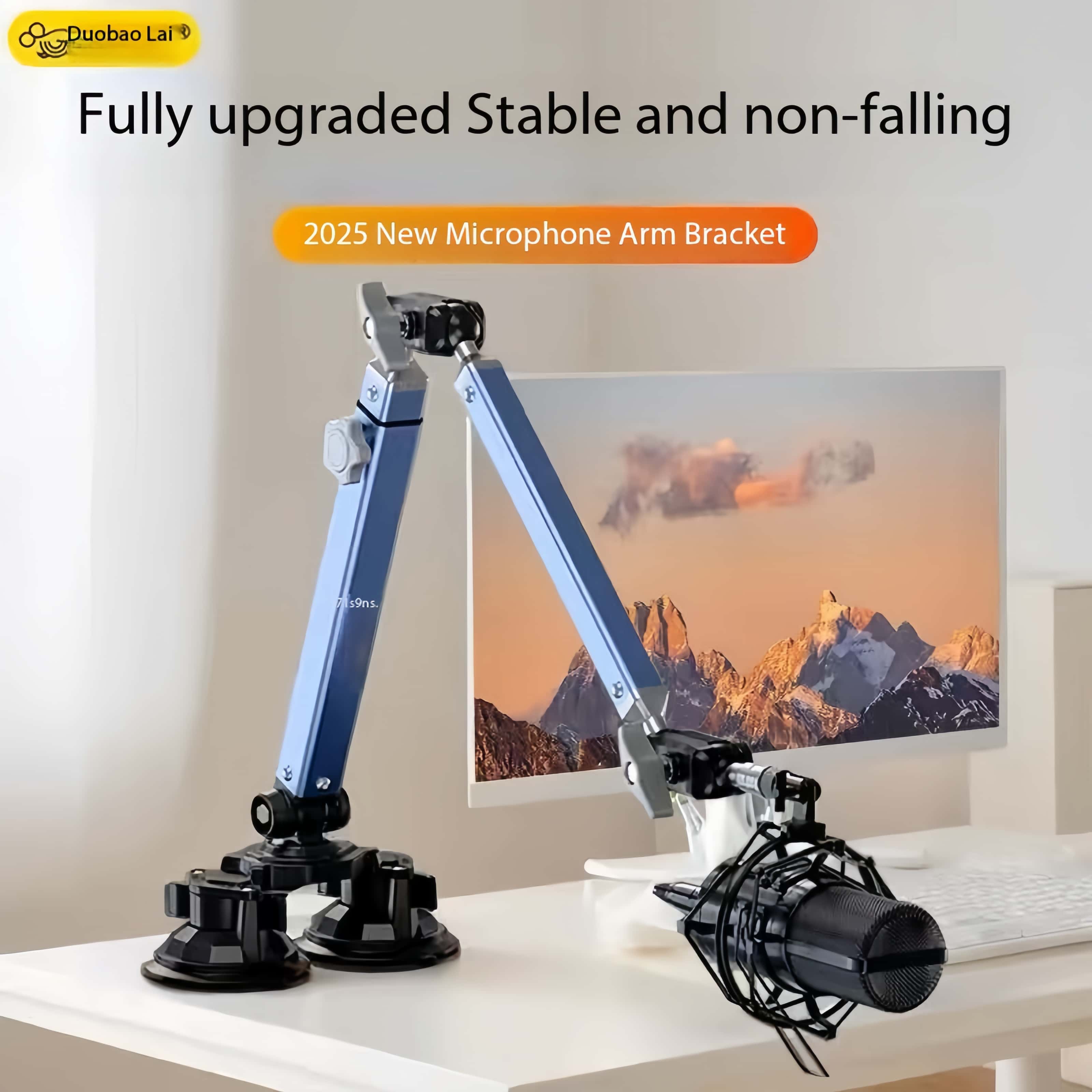 Professional Dual Suction Cup  - đánh giá và giá Boom Arm Stand
