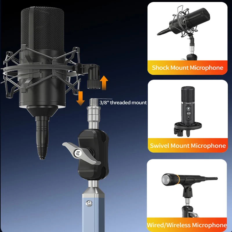 Professional Dual Suction Cup  - đánh giá và giá Boom Arm Stand