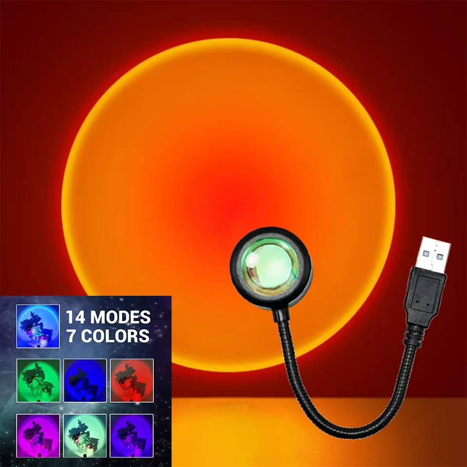Led hoàng hôn đèn nightlights  - đánh giá và giá Photography Lighting Mood